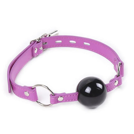 Bondage Boutique Silicone Ball Gag Adult Fetish mute Sex games toys Lock Pin harness Bondage Boutique restraint for women