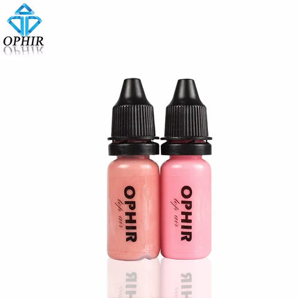 OPHIR 10 Bottles Airbrush Makeup Inks Set with 3 Colors Air Foundation 2x Air Blush 5x Air Eyeshadow for Face Paint Makeup Salon