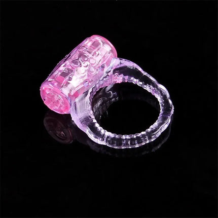 Delay Lasting Ring Sex vibrator Strong Erection Tingling additional Stimulation finger rings bullet Vibrating Lover Ring
