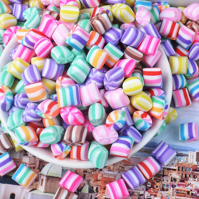 Mini Clay Candy Sugar Sweet Slime DIY Accessories Toy Supplies Filler Addition For Clear Fluffy Slime Gift Toy For Children