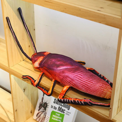 Cockroach Plush Baby Toys Creative Simulation 3D Insect Pillow Cushion Funny Toys Weird Birthday Gift for children