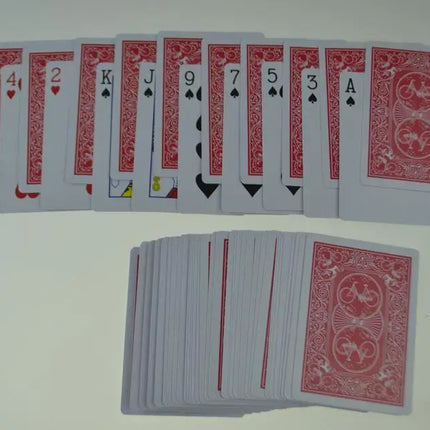 Marked Stripper Deck Magic Tricks Marked Playing Cards Poke Toys Close Up Street Illusions Gimmicks Mentalism Props Magia Card