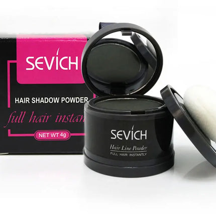 Sevich Hairline Powder 4g Hairline Shadow Powder Makeup Hair Concealer Natural Cover Unisex Hair Loss Product