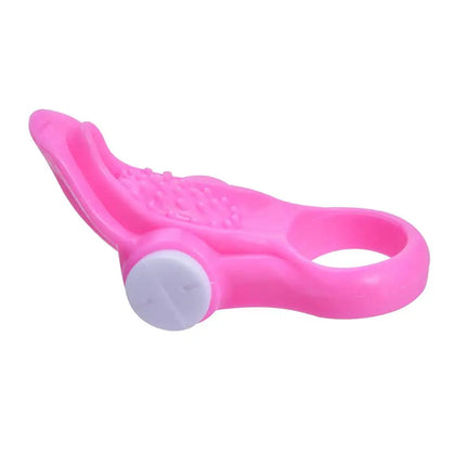 longer-lasting ring sex vibrator stronger erection tingling additional stimulation finger rings bullet Vibrating Love Ring