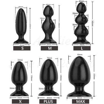 6 Size Soft Silicone Huge Anal Beads Dilatador Anal Plug Big Butt Plug Prostata Massager Erotic Toys Gay Sex Toys for Men Woman