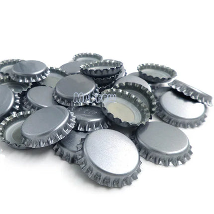 100 Pcs/Lot Crown Caps 26mm Beer Bottle Cap Gold/Silver/Black Seal Crown Cap Capping Bottling Caps For  Beer Homebrew