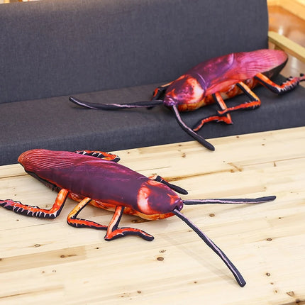 Cockroach Plush Baby Toys Creative Simulation 3D Insect Pillow Cushion Funny Toys Weird Birthday Gift for children