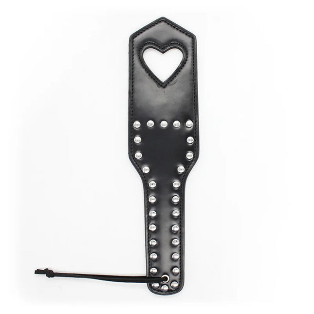 Fetish Spanking Paddle BDSM Heart Whips Flirt Slave Bondage Boutique Studded Punk Sex toys for Women Adult couples Game