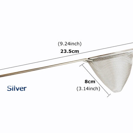 Cocktail Bar Strainer Fine Mesh Stainless Steel Conical Strainer Premium Mesh Cocktail Cone Strainer