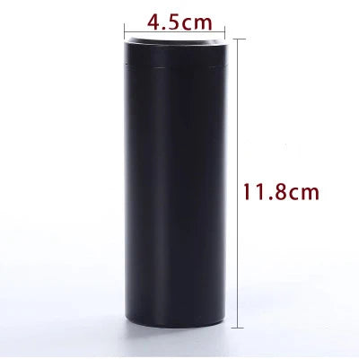 Slim Cigarette Aluminum Cigarette Box Sealed Waterproof Male And Female Portable Cylindrical Cigarette Case Cans 118mm*45mm