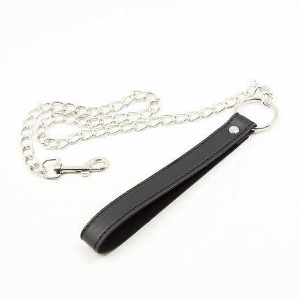 Bdsm Fetish Bondage Slave Sex Collar Steel Chain Leash Adult Game Dog chain punish Neck Collars Sadism Sex Toys Slave Erotic Toy
