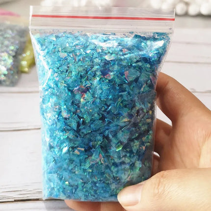 100g Candy  DIY Slime Shell Paper Filler Clay Toy Accessories Decoration Jelly Mud Hand Gum Kids