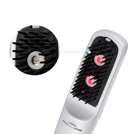 Electric Infrared Hair Brush Comb Laser Treatment Power Grow Comb Stop Hair Loss Massage Set Hot Regrow Therapy Barber Tools