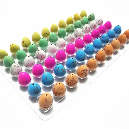10pcs/lot Novelty Gag Toys Children Toys Cute Magic Hatching Growing Animal Dinosaur Eggs For Kids Educational Toys Gifts GYH