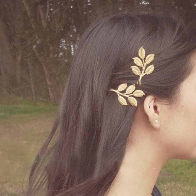 2018 New Fashion Hair Accessories Branches Leaves Beautiful Bride Hairpin Jewelry Headbands For Bridal Wedding Hair Accessories