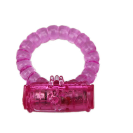 longer-lasting ring sex vibrator stronger erection tingling additional stimulation finger rings bullet Vibrating Love Ring