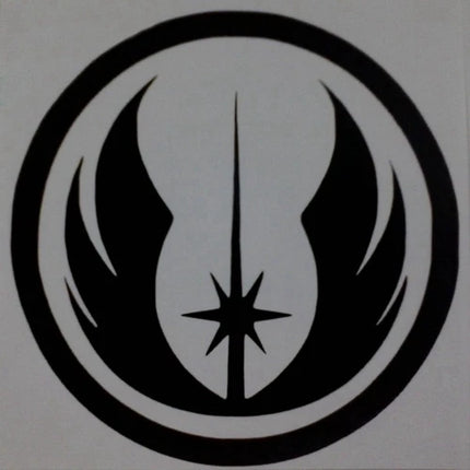 2Pcs/Set Variety of Sci-Fi Characters Vinyl Wall Stickers Imperial Rebel Alliance Logo Decal For Laptop/Phone/Car Decoration