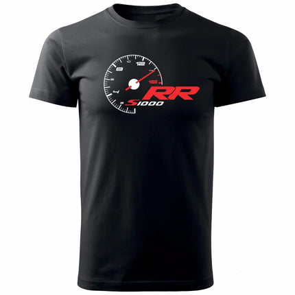 Hot Sale 100% Cotton Man Clothing Summer Tops T Shirt S1000Rr R1200Gs Usw... Logos In RW motorcycle Fan Biker Tee Shirt