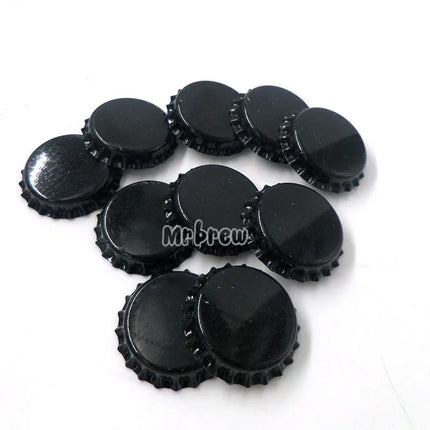 100 Pcs/Lot Crown Caps 26mm Beer Bottle Cap Gold/Silver/Black Seal Crown Cap Capping Bottling Caps For  Beer Homebrew
