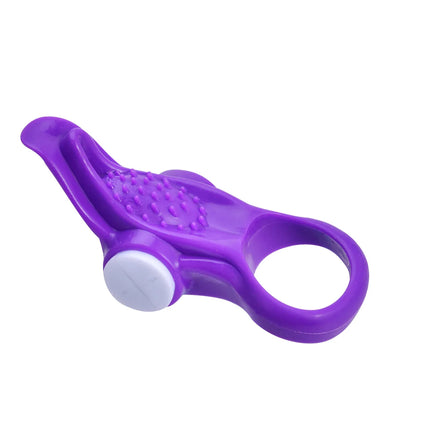 longer-lasting ring sex vibrator stronger erection tingling additional stimulation finger rings bullet Vibrating Love Ring