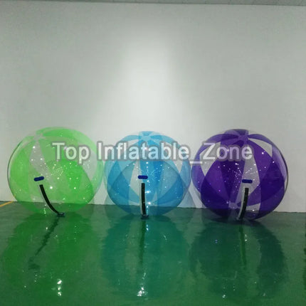Door To Door 1.0 m PVC inflatable 2M Transparent Water Walking Ball,Inflatable Human Hamster Ball For Sale