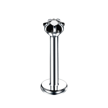 1Pc Stainless Steel Labret Lip Bar Rings Ear Stud Piercings Wholesale Labret Piercing Monore Ring Barbell Piercing Body Jewelry