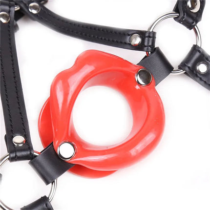 Fetish Fantasy's Silicone O-Ring Gag Harness Bondage Open Mouth Mute Restraint Extreme SLAVE Products Sex Games Toys for Women