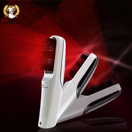 Electric Infrared Hair Brush Comb Laser Treatment Power Grow Comb Stop Hair Loss Massage Set Hot Regrow Therapy Barber Tools