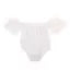 2019 Summer Cute Toddler Baby Girl Clothing White Lace Romper Sleeveless Off Shoulder Backless Jumpsuit Outfits Clothes 0-24M