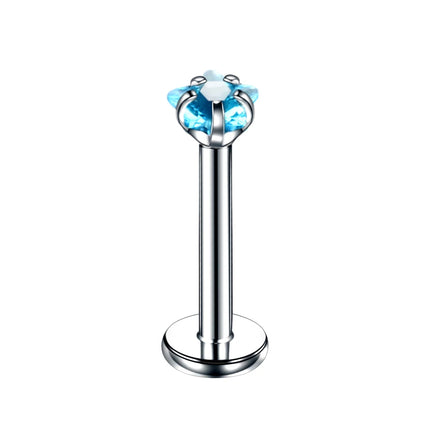 1Pc Stainless Steel Labret Lip Bar Rings Ear Stud Piercings Wholesale Labret Piercing Monore Ring Barbell Piercing Body Jewelry