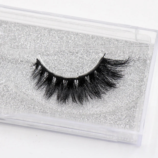 LEHUAMAO 3D Mink Lashes Makeup Eyelashes Fluffy Natural long fake lashes Full stripe reusable False Eyelash Extension 1 Pair