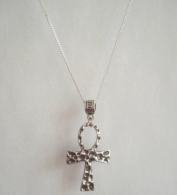 New Fashion Vintage 12 Mixed Ankh Cross Charms Pendants Necklace Spiritual protection For Women Men Jewelry Fast shipping