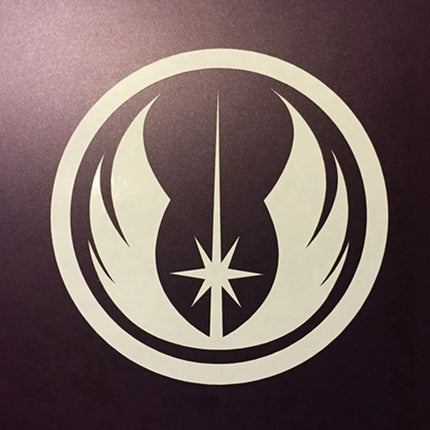 2Pcs/Set Variety of Sci-Fi Characters Vinyl Wall Stickers Imperial Rebel Alliance Logo Decal For Laptop/Phone/Car Decoration