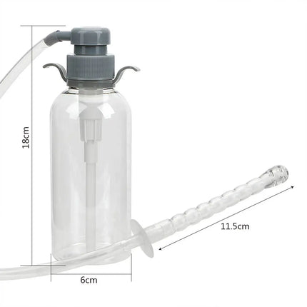 300ml Anal Washer Pump Sex Games for Adult Women Vaginal Shower Men Butt Cleaner Medical Wash Douche Enema Erotic Toys Products