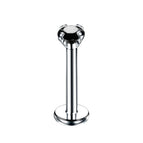 Round v Black / 16G 1.2x6x3mm