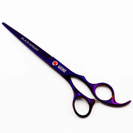 BLACK KNIGHT Professional Hairdressing scissors 7 inch Cutting Barber shears pet scissors purple style