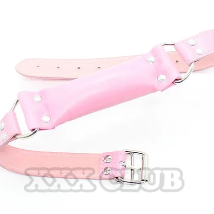 Puppy Play Bite Gag Soft Leather Padded Mouth Gag Slave Dog Bone Harness  Pony Play,Sex Toys For Couple BDSM Sex Products