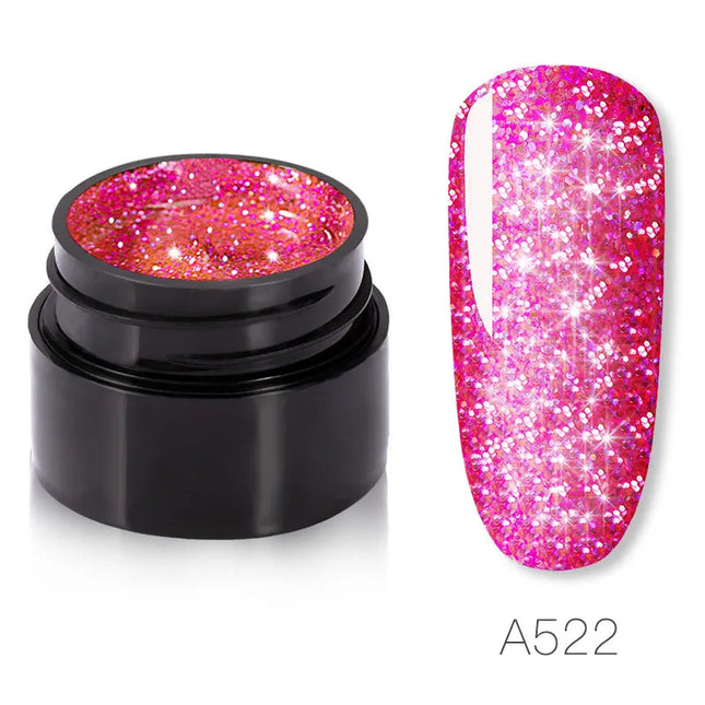 ROSALIND Nail Gel Polish Set Rainbow Hybrid Varnish 5ML Gel Paint Set For Manicure Design Semi permanent Primer Base For Nails