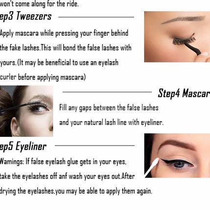 3/5 Pairs Hot Sale Natural Long 3D Mink Lashes Soft Short Faux Cils Handmade Fake Lashes Makeup Tool Eyelash Extension maquiagem
