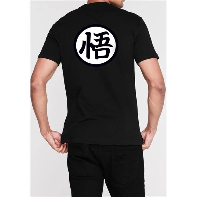 Japanese Anime T-Shirt Men New Summer Casual Men's Short Sleeve Shirt Cotton High Quality Male T-Shirts Anime Tops Tees