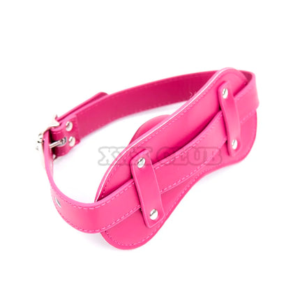 Thierry soft Leather Gag Seal the mouth Adult Sex Toys Open Mouth Ball Gag Sex Bondage Fetish Toy Female Slave Trainer Ball Ga