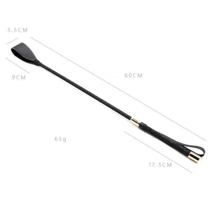 fantasy Bondage Boutique Slim Leather Riding Crop BDSM Whips paddle handle Fetish spank slave submission sex toys for couples