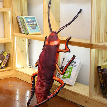 Cockroach Plush Baby Toys Creative Simulation 3D Insect Pillow Cushion Funny Toys Weird Birthday Gift for children