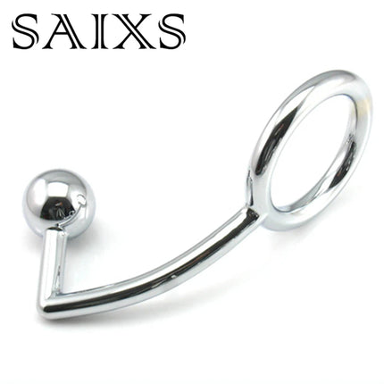 Metal Anal plug P Spot Stimulator Prostate Massager Butt Plug Wearable Sex Toys for Men and Women Dropshiping