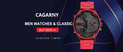 Brand Big Dial Steel Strip Dual Time Display Men Watches Chronograph Quartz Military Wristwatch Relogio Masculino Hombre Reloj