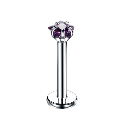 1Pc Stainless Steel Labret Lip Bar Rings Ear Stud Piercings Wholesale Labret Piercing Monore Ring Barbell Piercing Body Jewelry