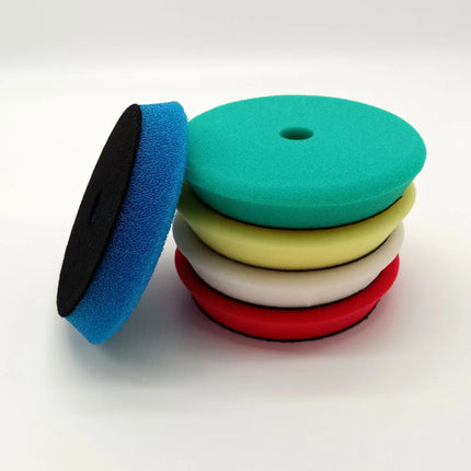 HUTU 3/5/6 Inch Polish Pad Europe Sponge Different Hardness Polishing 80mm/125mm/150mm Car Sponge Pad For Dual Action polisher