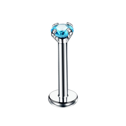 1Pc Stainless Steel Labret Lip Bar Rings Ear Stud Piercings Wholesale Labret Piercing Monore Ring Barbell Piercing Body Jewelry