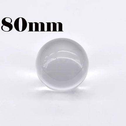 60/70/80/90/100mm Crystal Ultra Clear Acrylic Ball Manipulation Contact Juggling Magic Tricks Illusion juegos de magia kids