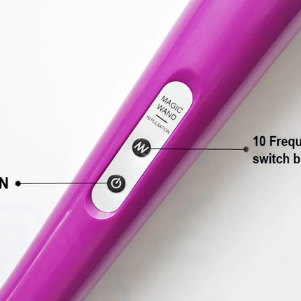 New 10 Speeds Magic Wand Massager,Big vibraton Massage Stick AV Vibrators Sexy Clit Vibrator Sex Toys for Women 32 * 6CM